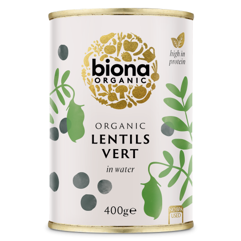 Organic Lentils Vert