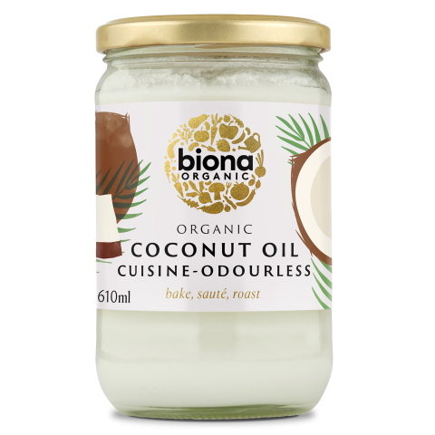 Organic Coconut Oil Cuisine Mild & Odourless