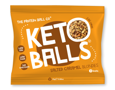 Salt/Caramel Blondies Keto Ball