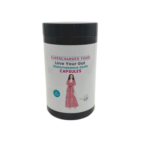 Diatomaceous earth capsules