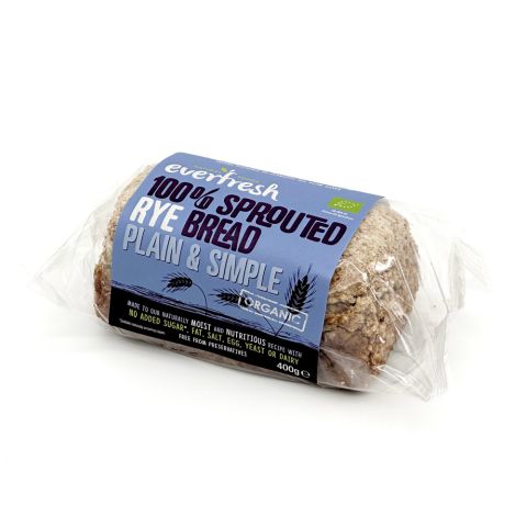 Organic Sprouted Rye Bread