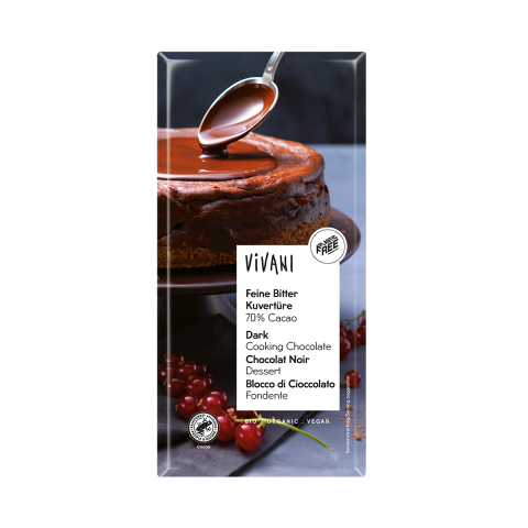 Fine Dark cooking chocolate