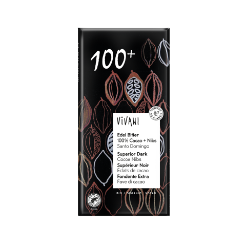Superior Dark 100% + cocoa nibs Org