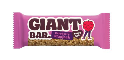 Giant Bar Raspberry Flapjack