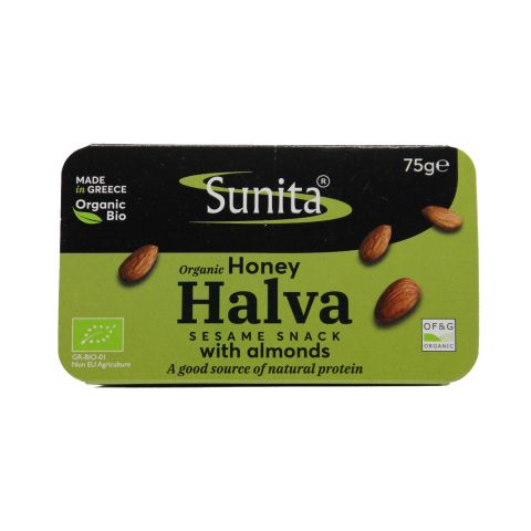Organic Honey Halva with Almonds