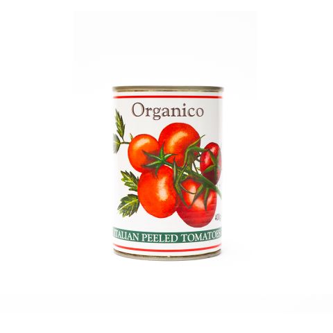 Org peeled tomatoes from Tuscany