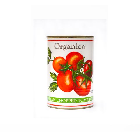 Org chopped tomatoes from Tuscany