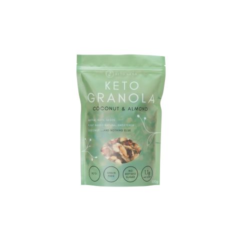 Coconut & Almond butter keto granola