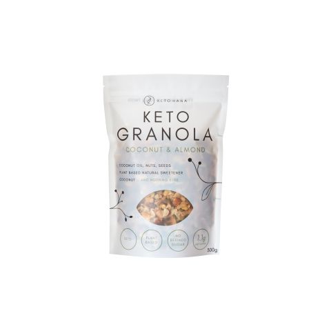 Coconut & Almond plant based keto granola
