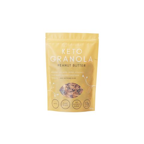 Peanut Butter keto granola