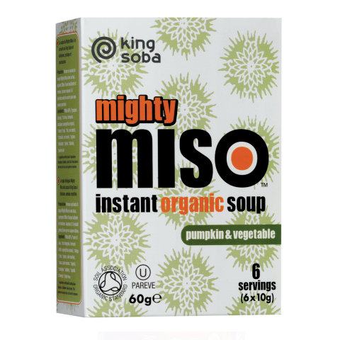 Org Miso Soup with Pumpkin & Vegetable