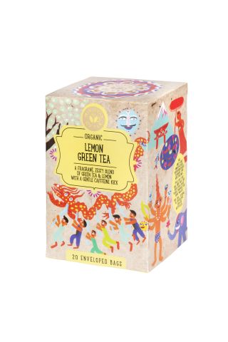 Organic Lemon Green Tea 