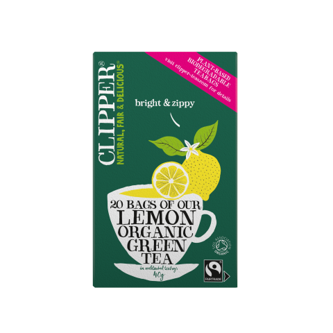 Organic Green & Lemon Tea Bags