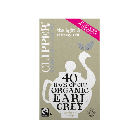 Fairtrade Organic Earl Grey Tea Bags