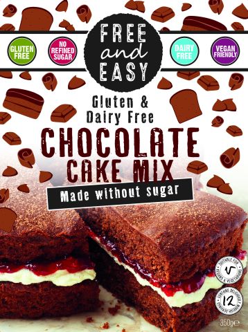 Free & Easy Chocolate Cake Mix (350g)