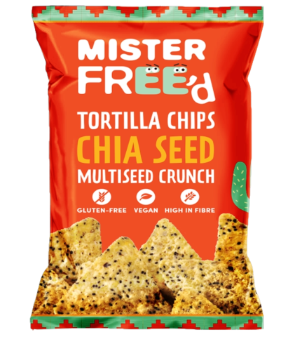 Mister Free'd Tortilla Chips with Chia Seed (135g)