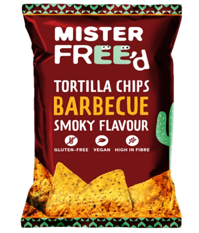 Mister Free'd Tortilla Chips with Barbecue (135g)