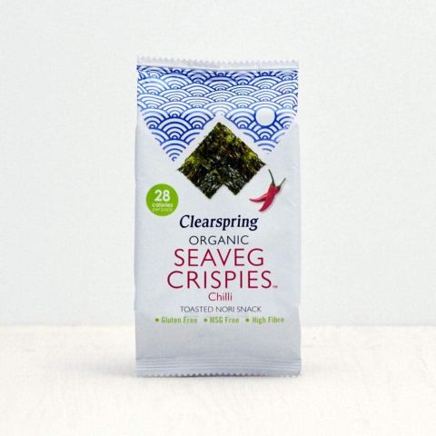 Clearspring Organic Seaveg Crispies - Chilli (4g)