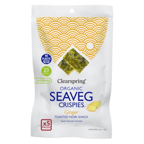 Clearspring Org Seaveg Crispies Multipack Original (5x4g)