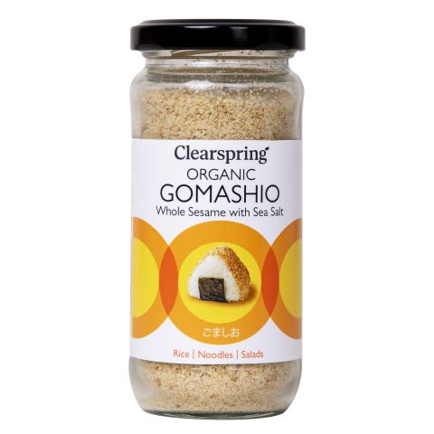 Clearspring Org Gomashio Whole Sesame with Sea Salt (100g)