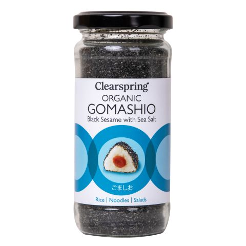 Clearspring Org Gomashio Black Sesame with Sea Salt (100g)