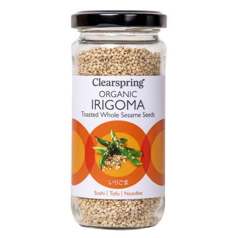 Clearspring Org Irigoma Toasted Whole Sesame Seeds (100g)