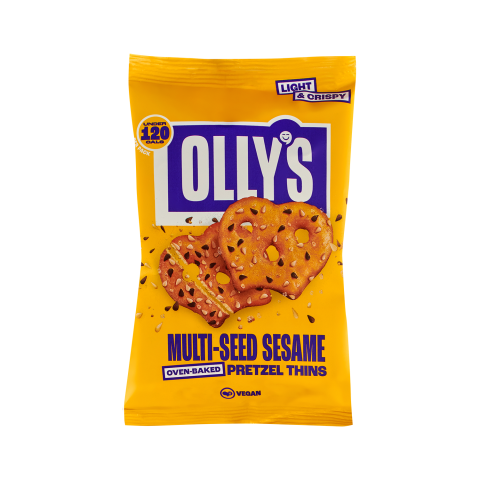 Olly's Pretzel Thins - Multiseed Sesame (35g)