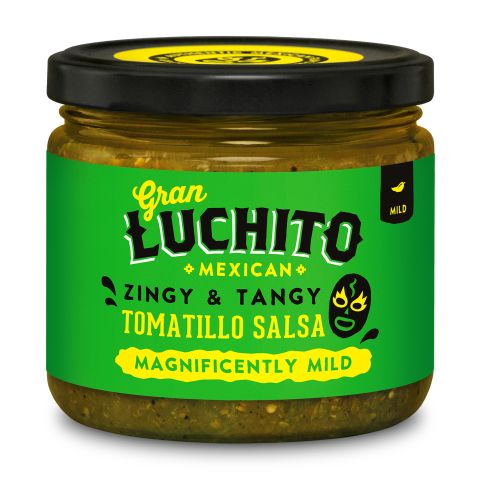 Gran Luchito Zingy and Tanbgy Tomatillo Salsa (300g)