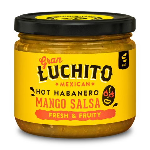 Gran Luchito Hot Habanero Mango Salsa (300g)