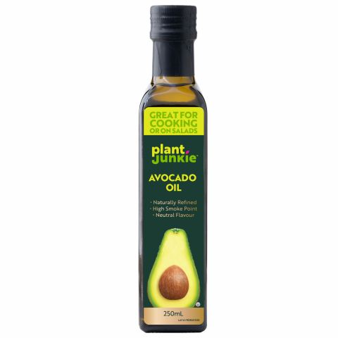 Plant Junkie Naturally Refined Avocado Oil (250ml)