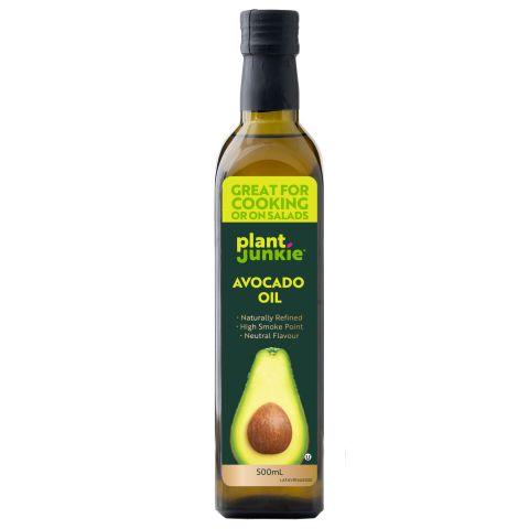 Plant Junkie Naturally Refined Avocado Oil (500ml)