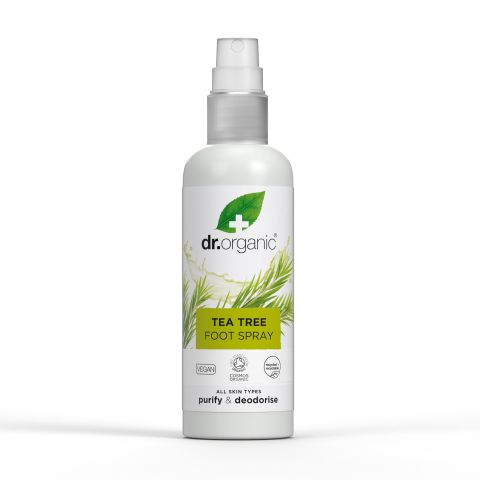Dr Organic Tea Tree Deodorising Foot Spray (100ml)