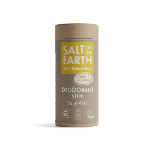 Salt of the Earth Deo Stick Refill Amber Sandalwood (75g)