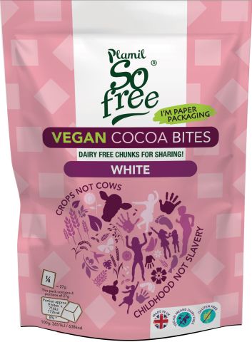 Plamil So Free Vegan White Cocoa Bites (108g)
