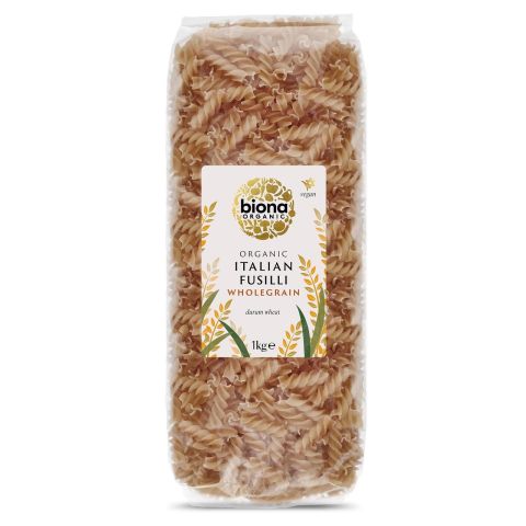 Biona Whole Fusilli Organic (1000g)