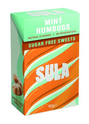 Sula Mint Humbugs Sugar Free (42g)