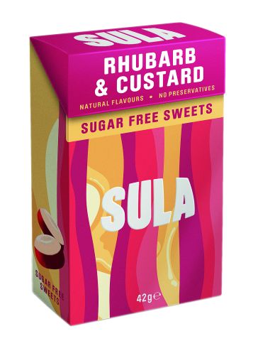 Sula Rhubarb & Custard Sugar Free (42g)