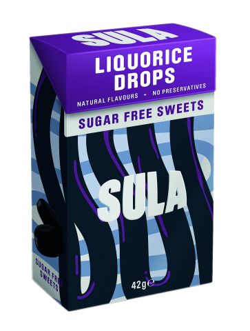 Sula Liquorice Sugar Free (42g)