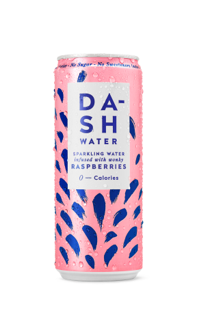 Dash Water Sparkling Raspberry (330ml)