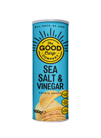 The Good Crisp Company Sea Salt & Vinegar (160g)