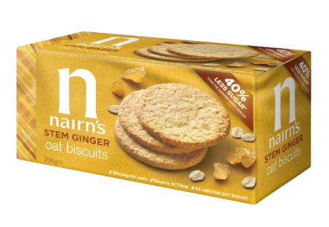 Nairn's Stem Ginger Oat Biscuit (200g)