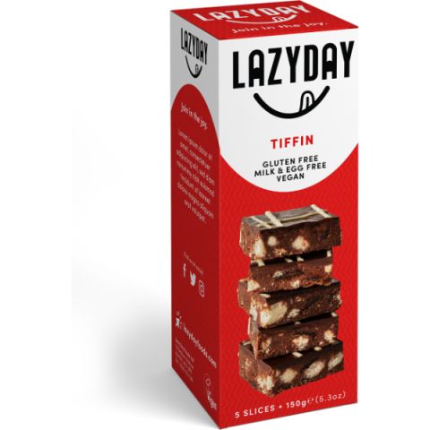 Lazy Day Belgian Dark Chocolate Tiffin (150g)