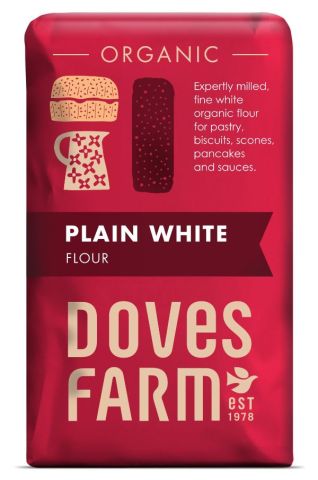 Doves Farm Organic Plain White Flour (1kg)