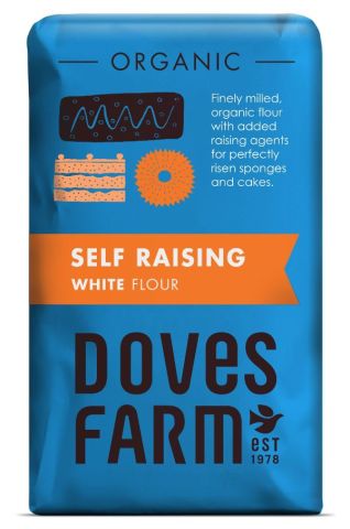 Doves Farm Organic Self Raising White Flour (1kg)
