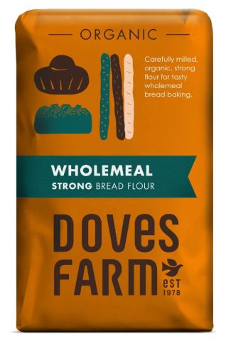 Doves Farm Organic Strong Wholemeal Bread Flour (1.5kg)