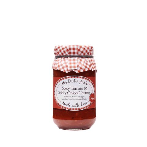 Mrs Darlington's Spicy Tom & Sticky Onion Chutney (312g)