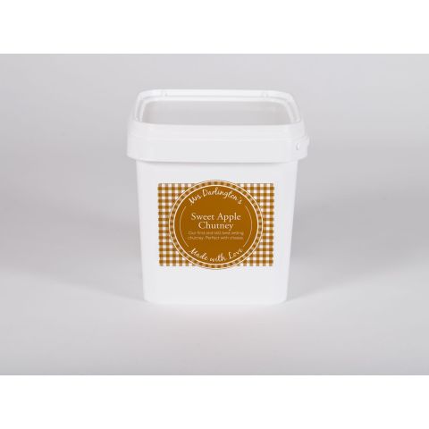 Mrs Darlington's Sweet Apple Chutney Catering Tub (3kg)