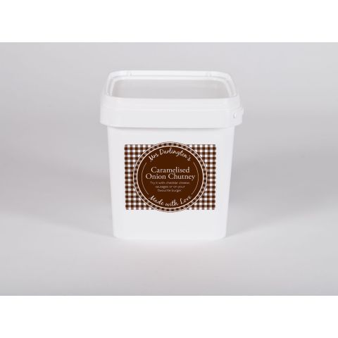 Mrs Darlington's Caramelised Onion Chut Catering Tub (3kg)