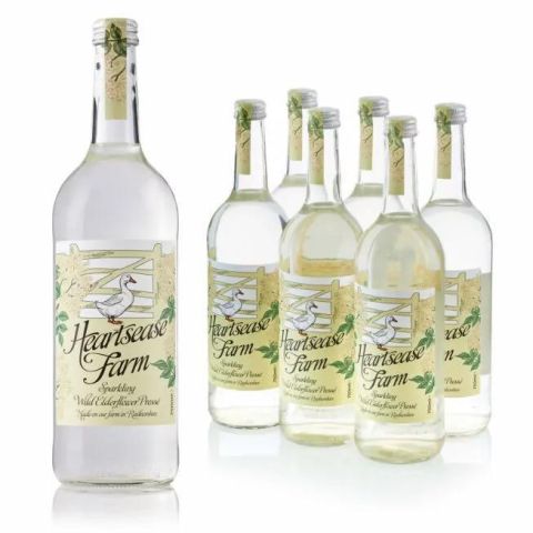 Heartsease Farm Sparkling Elderflower Water (750ml)