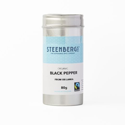 Steenbergs Organic Fairtrade Black Pepper (80g)